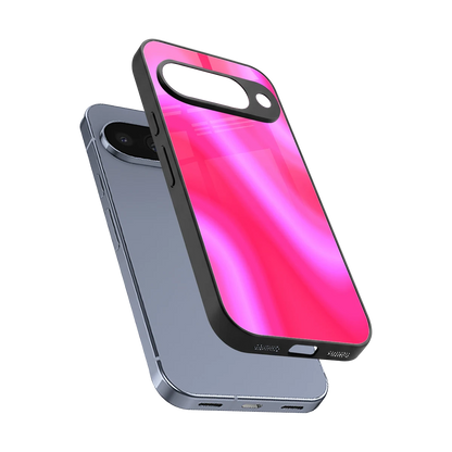 Blush Flow sleek google pixel 10 cover with tempered glass back and TPU edges