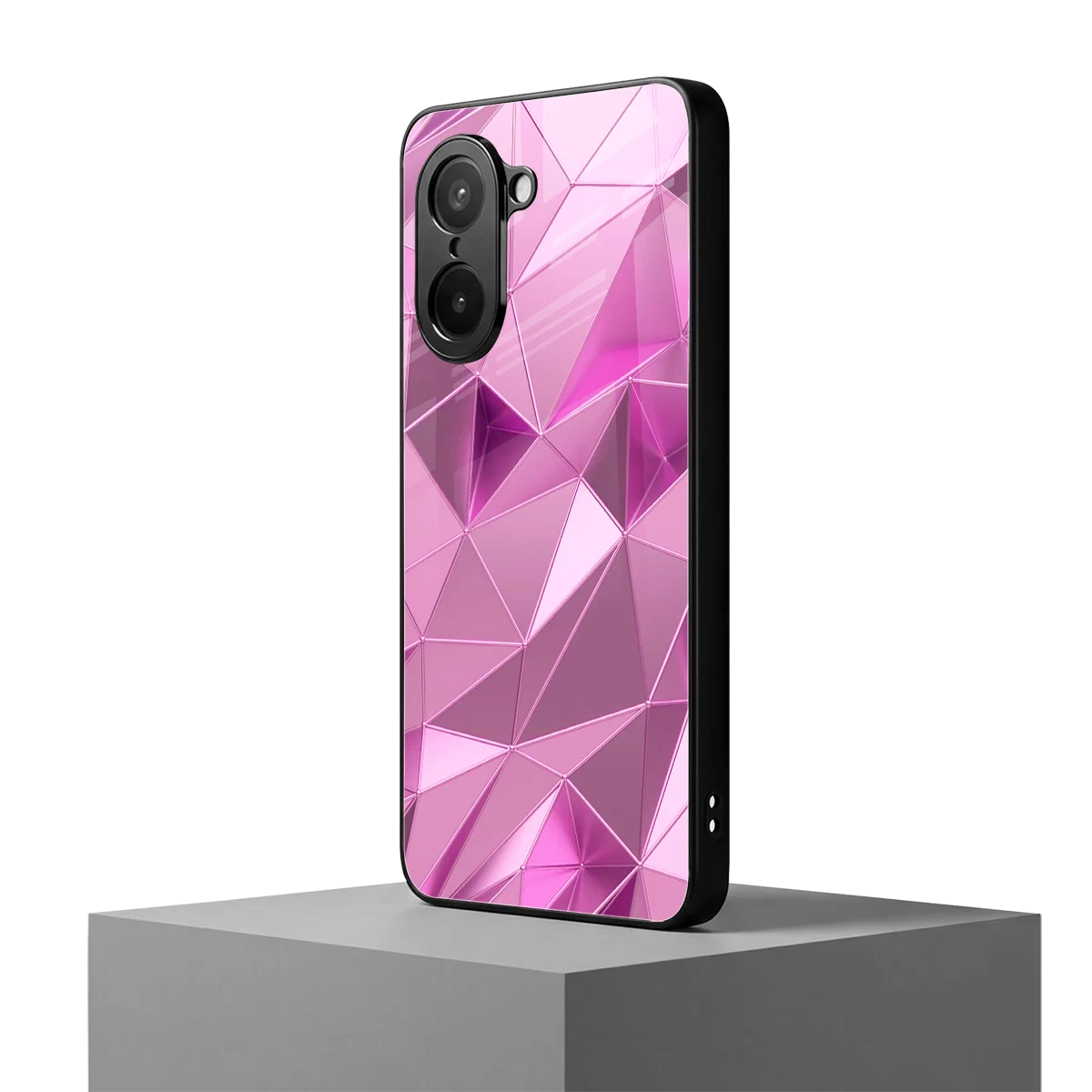 Blush Mosaic oneplus nord ce5 5g mobile cover | shockproof glass phone case