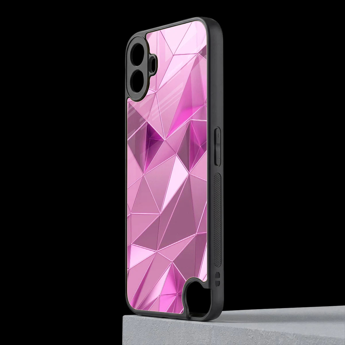 Blush Mosaic cmf nothing phone 1 mobile cover | shockproof glass phone case