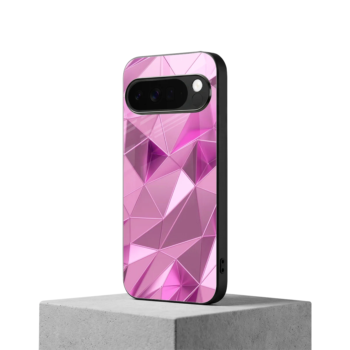 Blush Mosaic google pixel 10 pro xl mobile cover | shockproof glass phone case