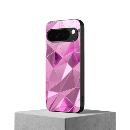Blush Mosaic google pixel 10 pro xl mobile cover | shockproof glass phone case