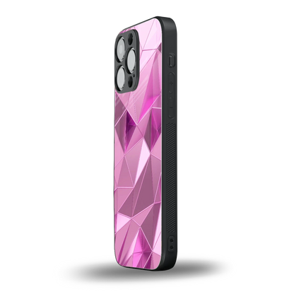 Blush Mosaic iphone 14 pro max mobile cover | shockproof glass phone case