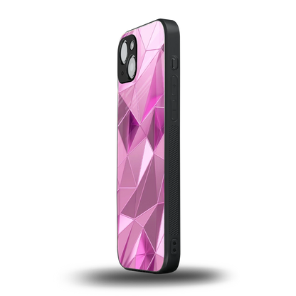 Blush Mosaic iphone 14 plus mobile cover | shockproof glass phone case