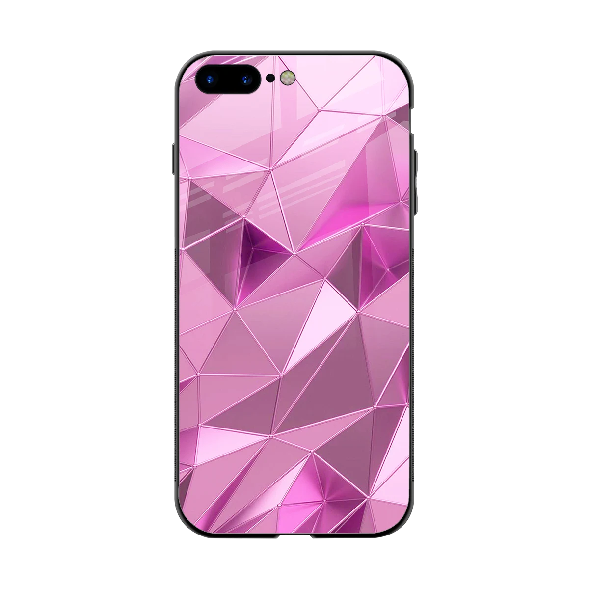 Blush Mosaic back phone cover | glass case for iphone 8 plus