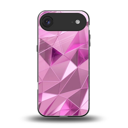 Blush Mosaic back phone cover | glass case for iphone air