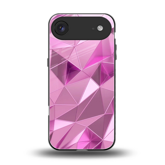 Blush Mosaic back phone cover | glass case for iphone air