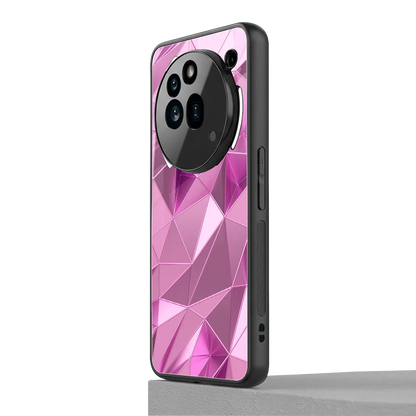Blush Mosaic nothing phone 3a pro mobile cover | shockproof glass phone case