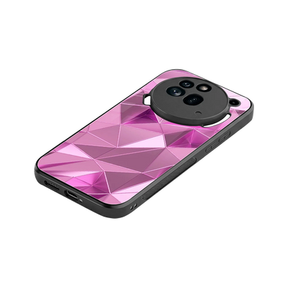 Blush Mosaic stylish phone case for nothing phone 3a pro | glossy glass and slim fit