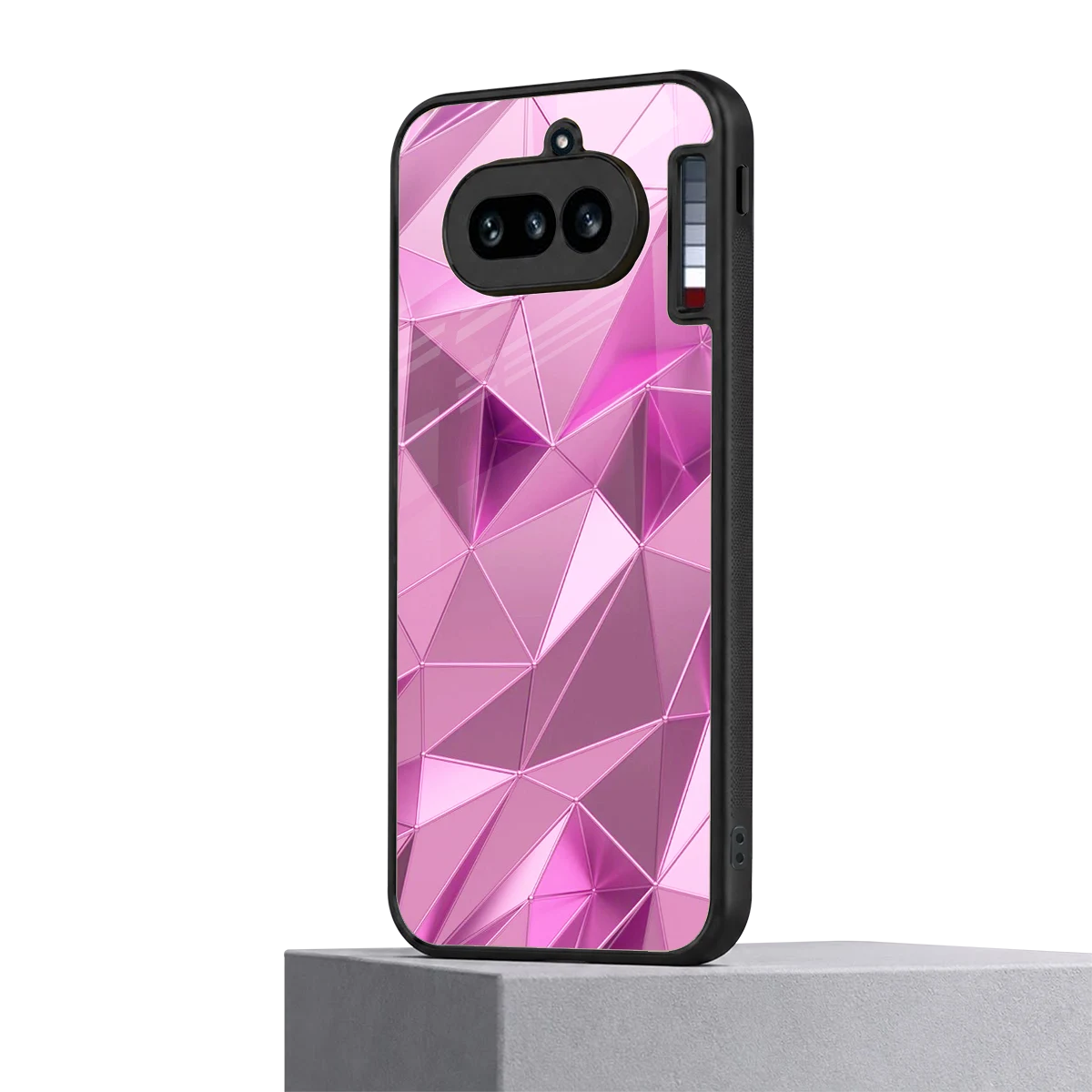 Blush Mosaic nothing phone 4a mobile cover | shockproof glass phone case
