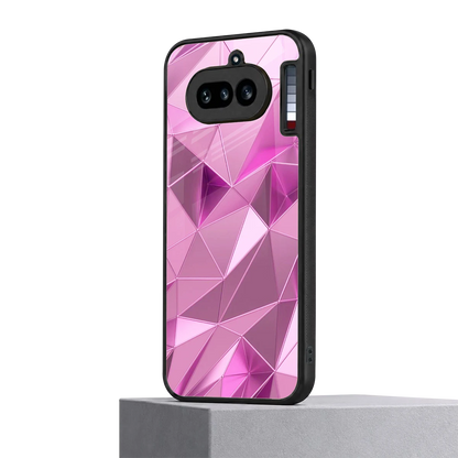Blush Mosaic nothing phone 4a mobile cover | shockproof glass phone case