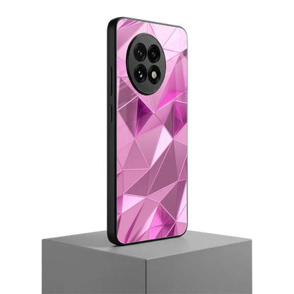 Blush Mosaic oneplus 13r mobile cover | shockproof glass phone case
