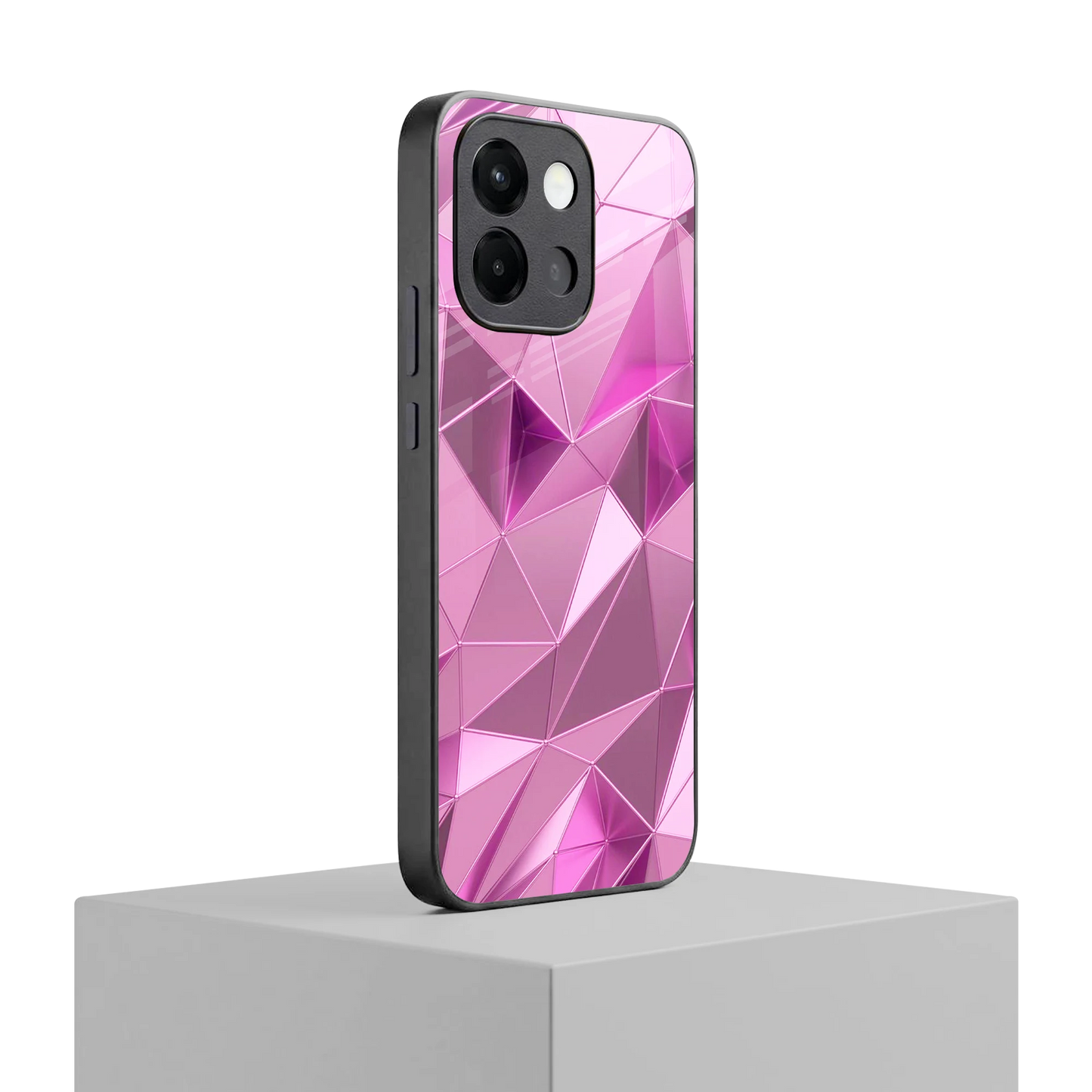Blush Mosaic oneplus 13s mobile cover | shockproof glass phone case