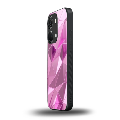 Blush Mosaic oneplus nord 3 mobile cover | shockproof glass phone case