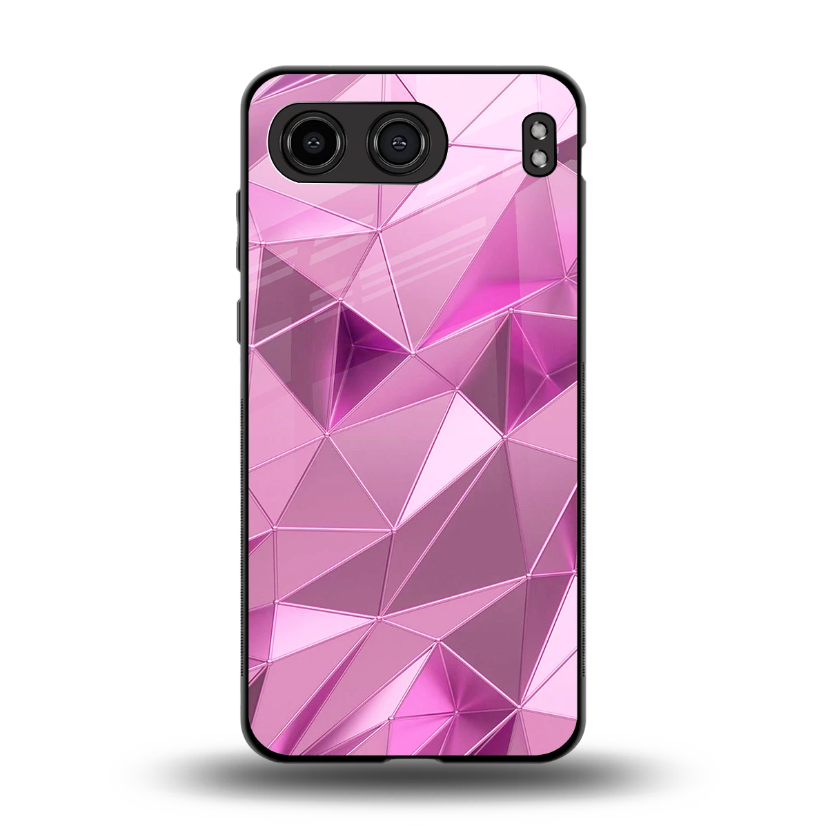 Blush Mosaic back phone cover | glass case for oneplus nord 4