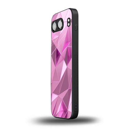 Blush Mosaic oneplus nord 4 mobile cover | shockproof glass phone case