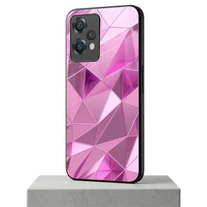 Blush Mosaic oneplus nord ce 2 lite mobile cover | shockproof glass phone case