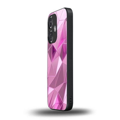 Blush Mosaic oneplus nord ce 3 mobile cover | shockproof glass phone case