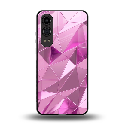 Blush Mosaic back phone cover | glass case for oneplus nord ce 4 lite
