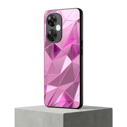 Blush Mosaic oneplus nord ce 3 lite mobile cover | shockproof glass phone case