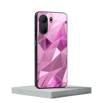 Blush Mosaic oppo a5x 5g mobile cover | shockproof glass phone case