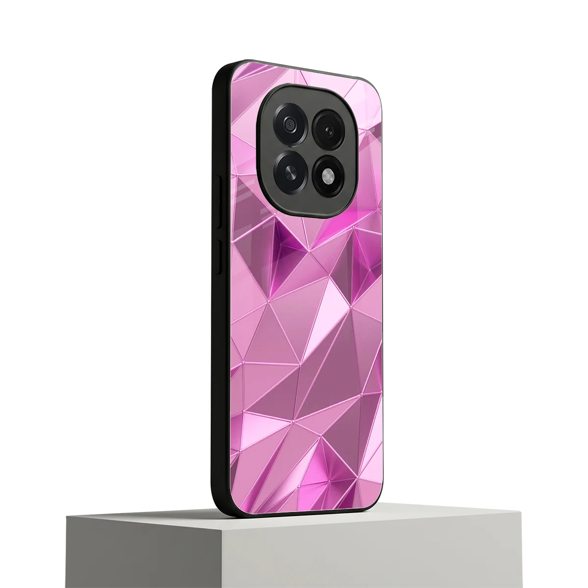 Blush Mosaic oppo f29 5g mobile cover | shockproof glass phone case