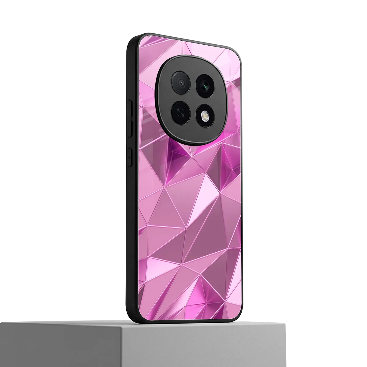 Blush Mosaic oppo f29 pro 5g mobile cover | shockproof glass phone case