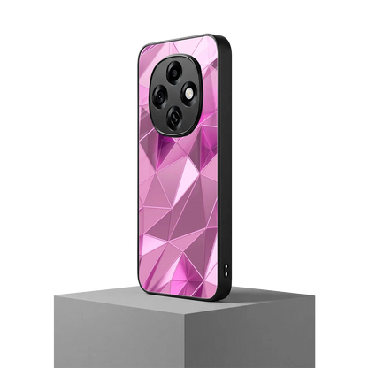 Blush Mosaic oppo f31 pro 5g mobile cover | shockproof glass phone case