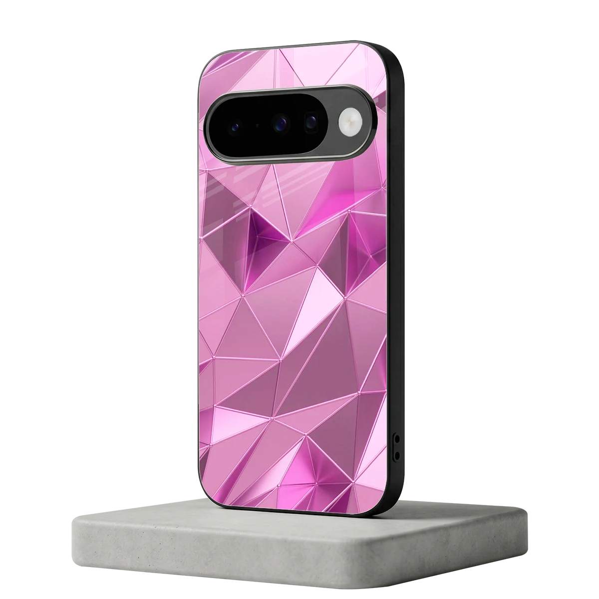 Blush Mosaic google pixel 10 mobile cover | shockproof glass phone case
