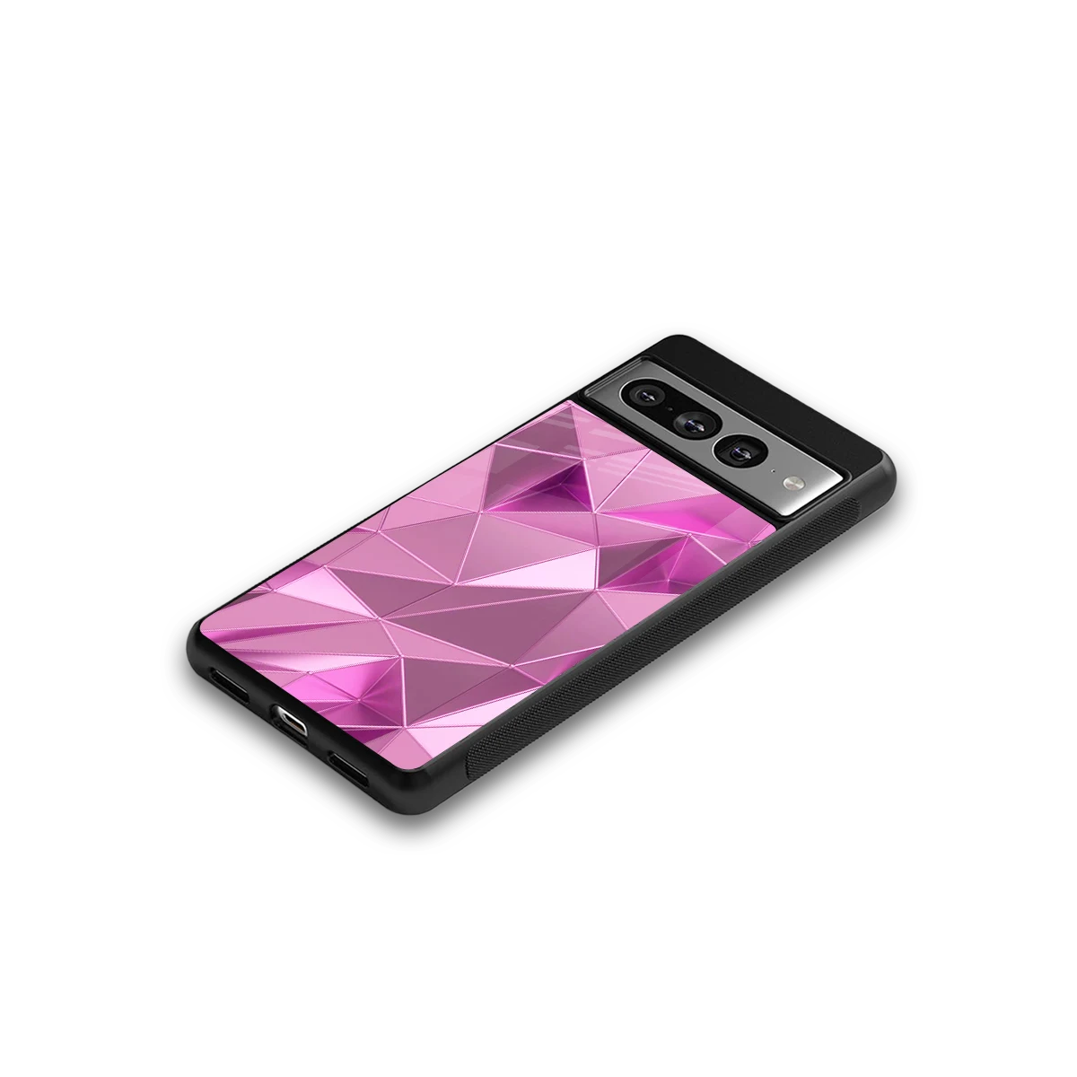 Blush Mosaic google pixel 7 pro mobile cover | shockproof glass phone case