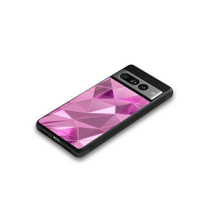 Blush Mosaic google pixel 7 pro mobile cover | shockproof glass phone case