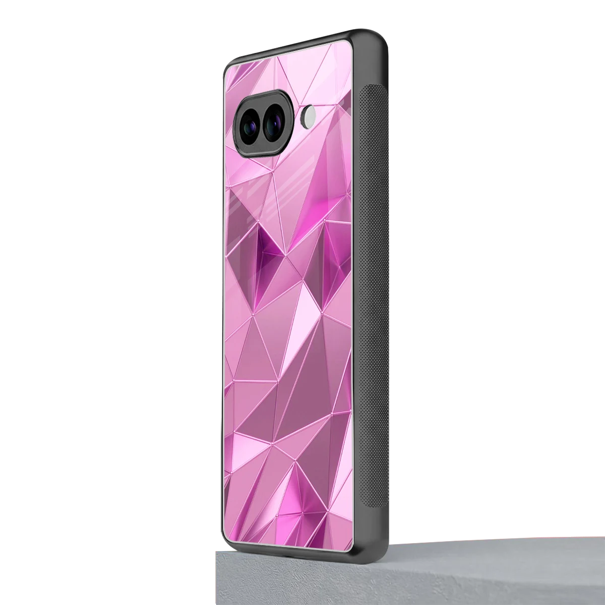 Blush Mosaic google pixel 10a mobile cover | shockproof glass phone case