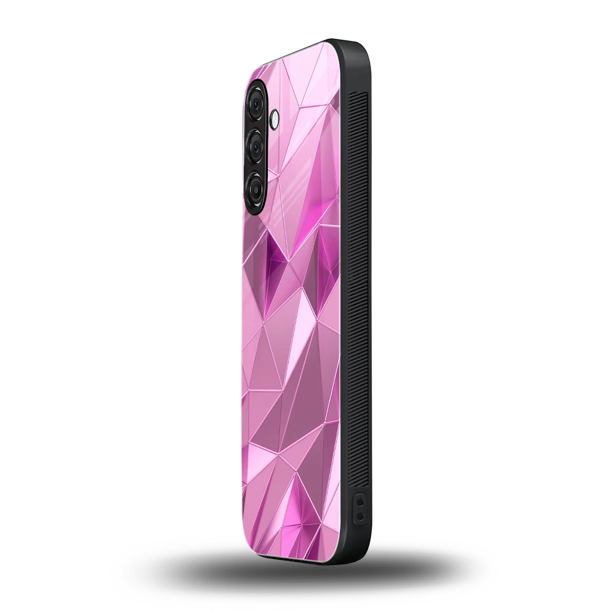 Blush Mosaic samsung galaxy m35 5g mobile cover | shockproof glass phone case