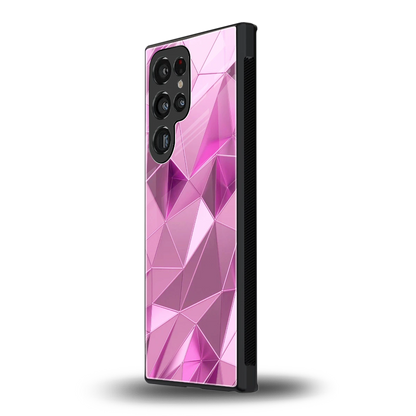 Blush Mosaic samsung galaxy s24 ultra mobile cover | shockproof glass phone case