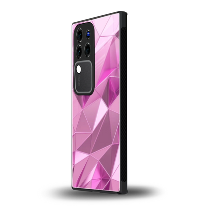 Blush Mosaicvivo v30 pro mobile cover | shockproof glass phone case