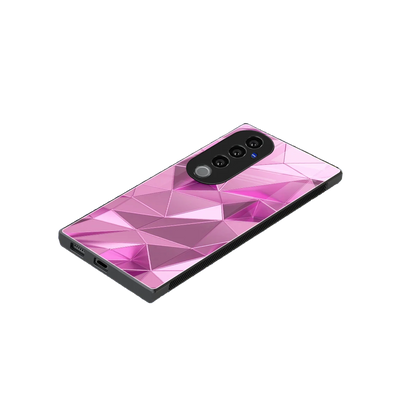 Blush Mosaic stylish phone case for vivo v40 pro | glossy glass and slim fit
