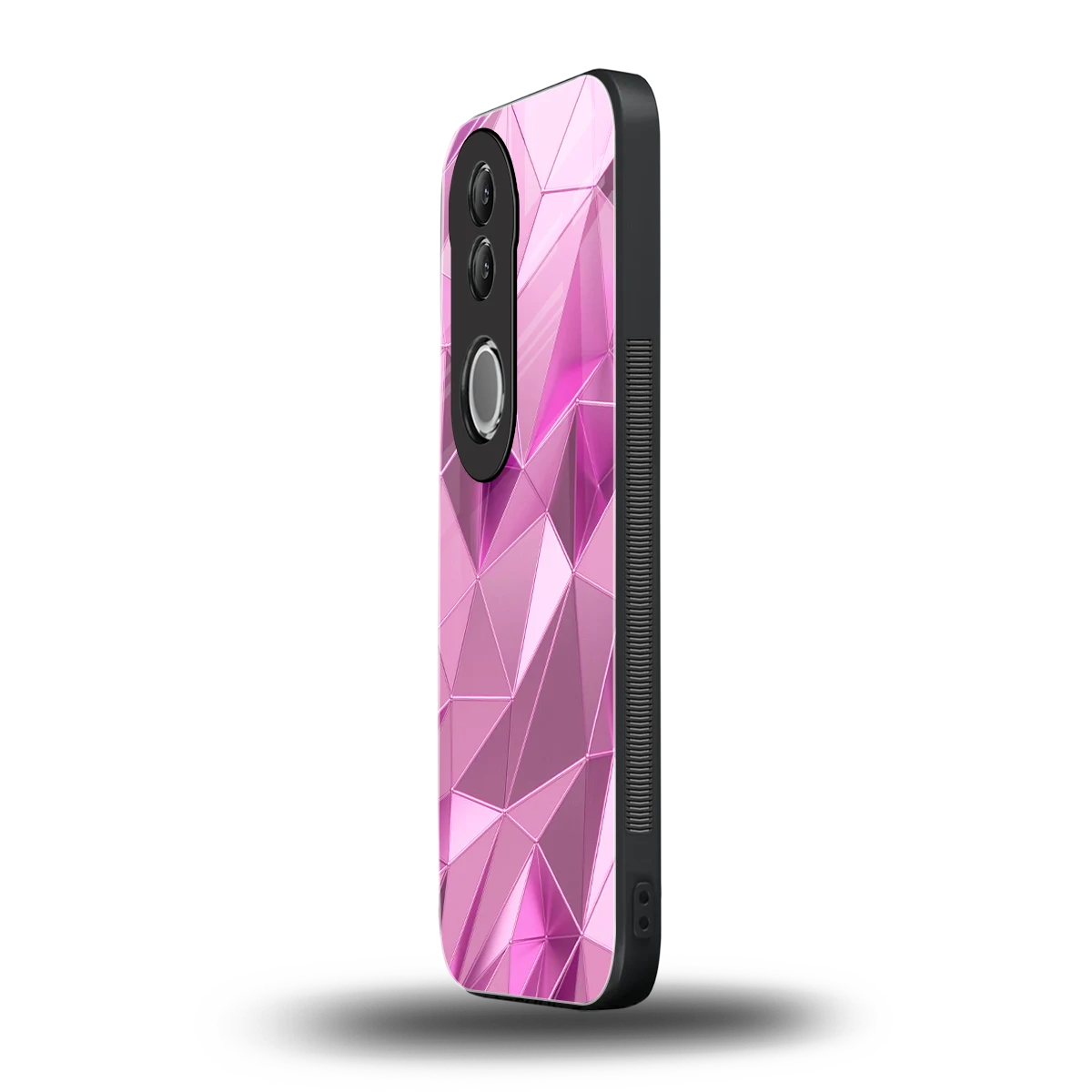 Blush Mosaic vivo v50 mobile cover | shockproof glass phone case