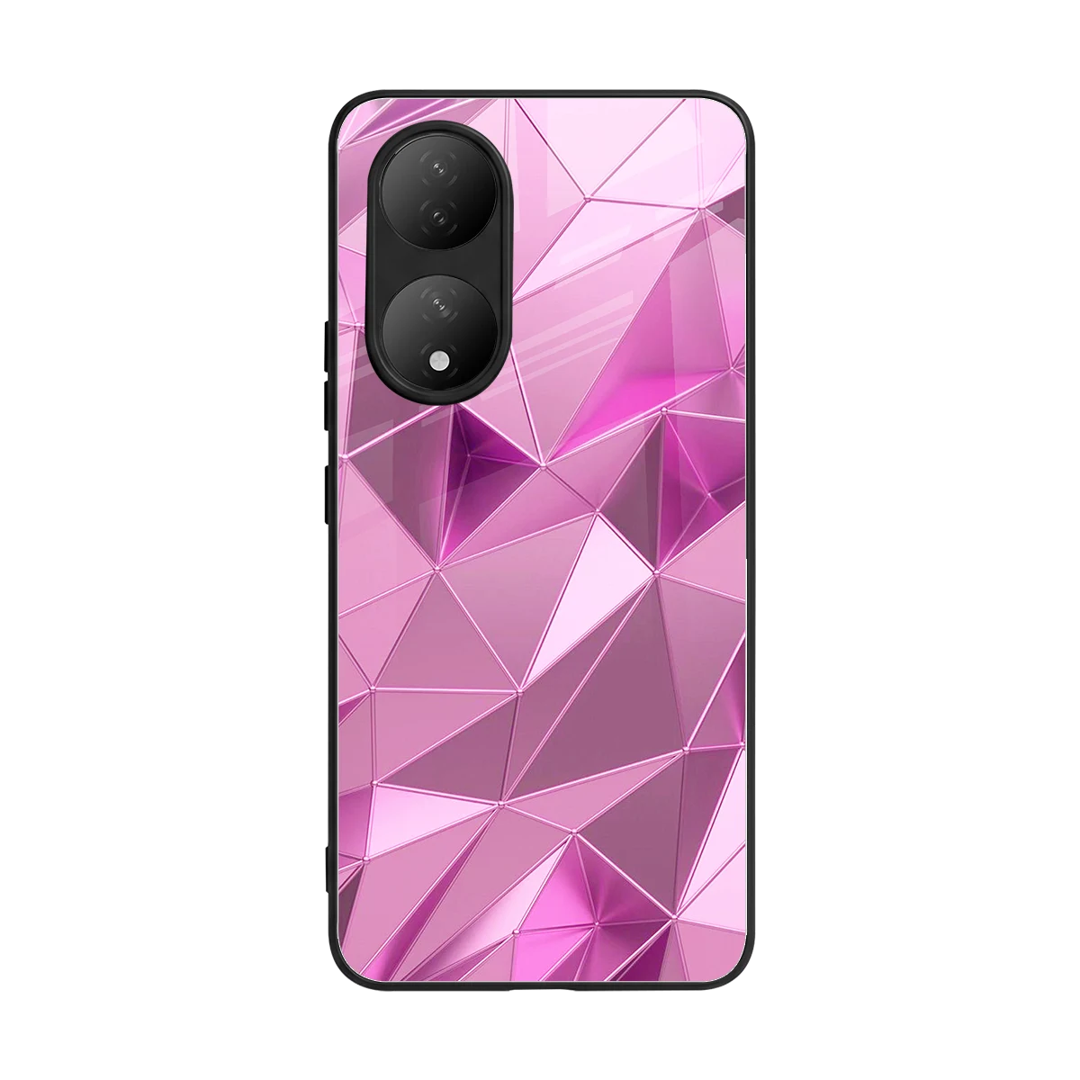 Blush Mosaic back phone cover | glass case for Vivo-y100
