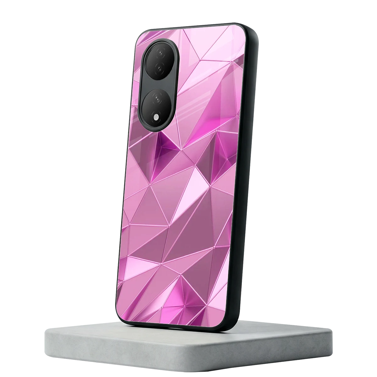 Blush Mosaic Vivo-y100 mobile cover | shockproof glass phone case