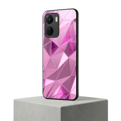 Blush Mosaic vivo y16 mobile cover | shockproof glass phone case