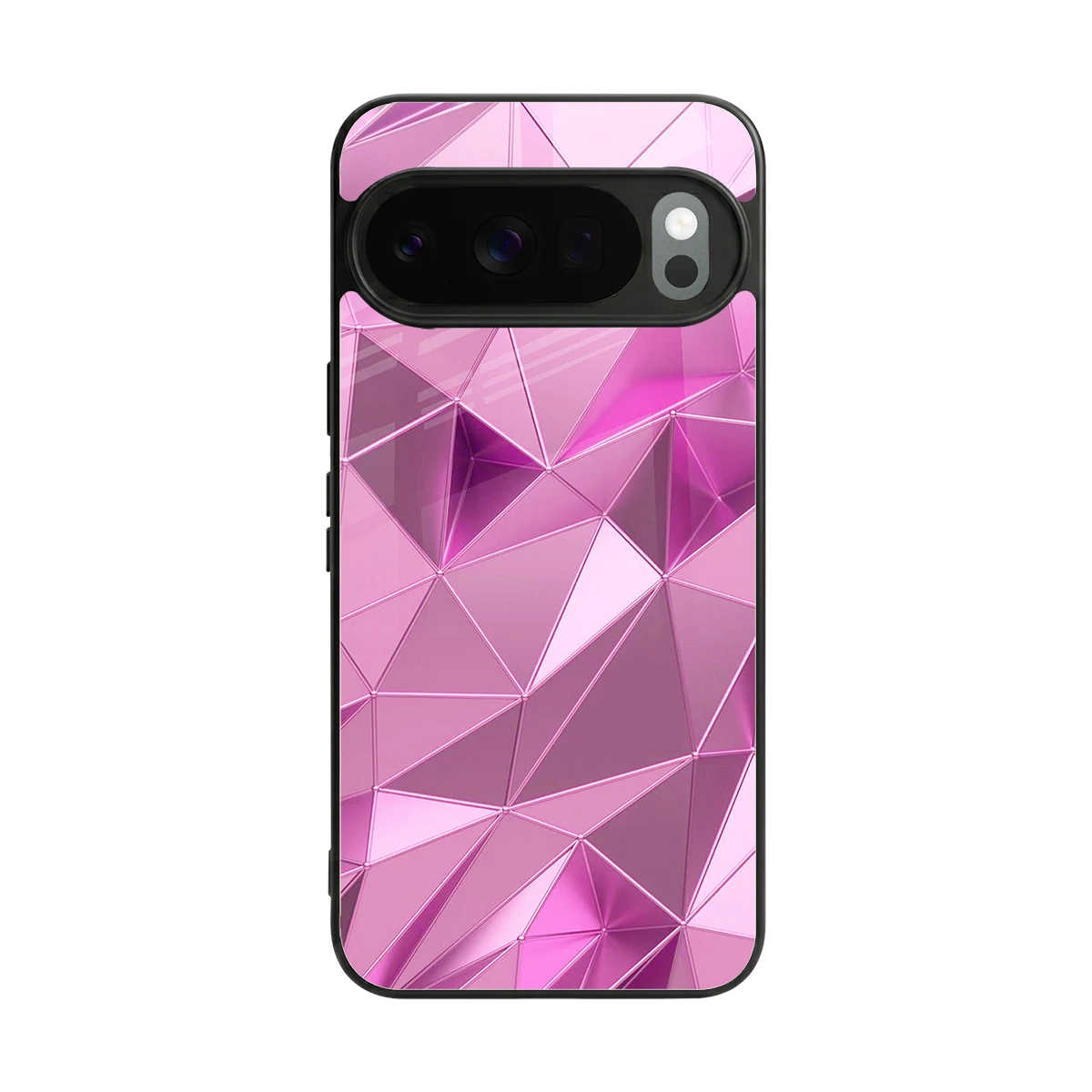 Blush Mosaic back phone cover | glass case for google pixel 10 pro