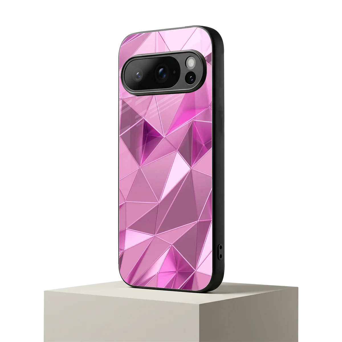 Blush Mosaic google pixel 10 pro mobile cover | shockproof glass phone case