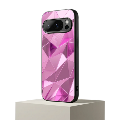 Blush Mosaic google pixel 10 pro mobile cover | shockproof glass phone case