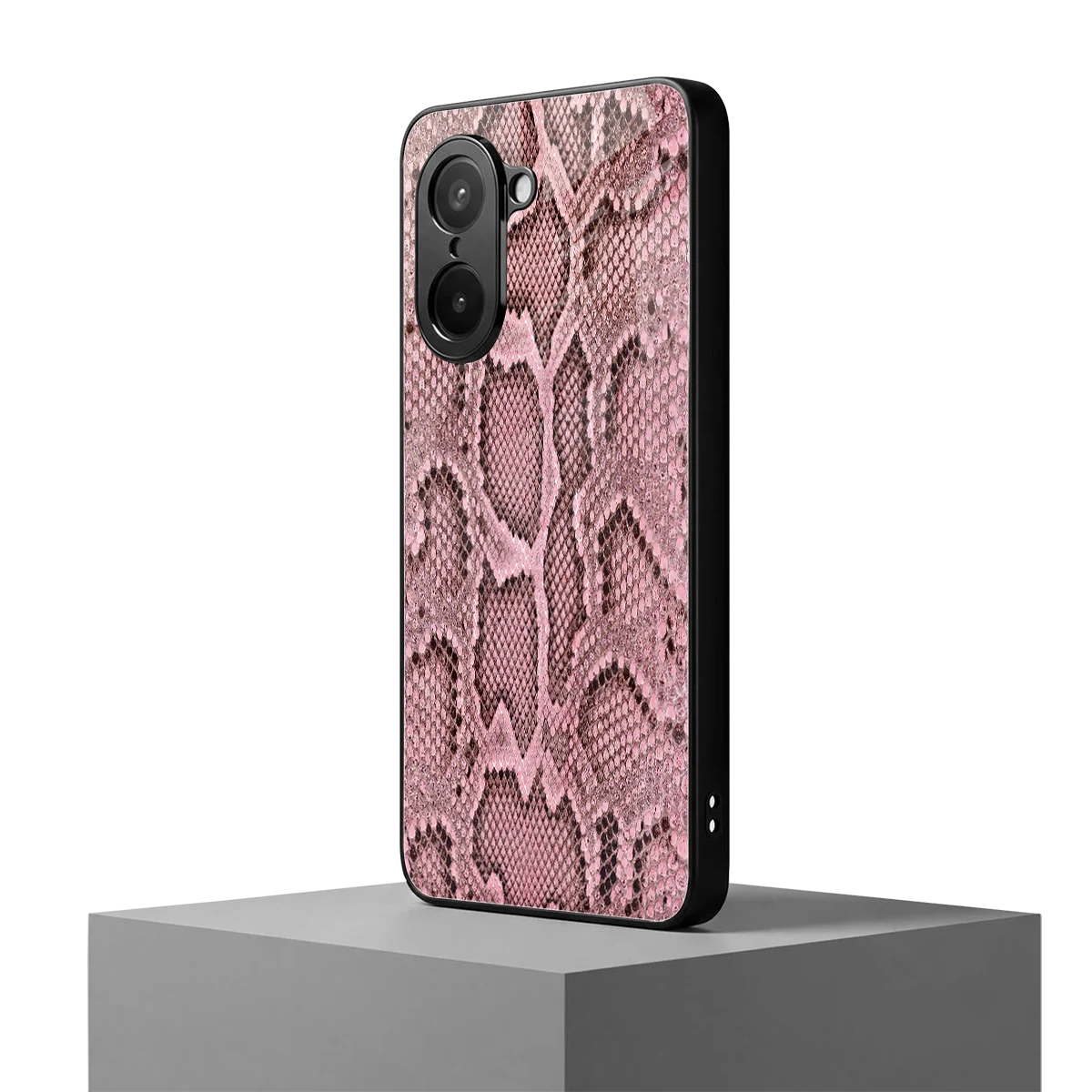 Blush Snake oneplus nord ce5 5g mobile cover | shockproof glass phone case