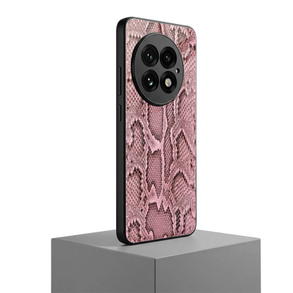 Blush Snake oneplus 13 mobile cover | shockproof glass phone case