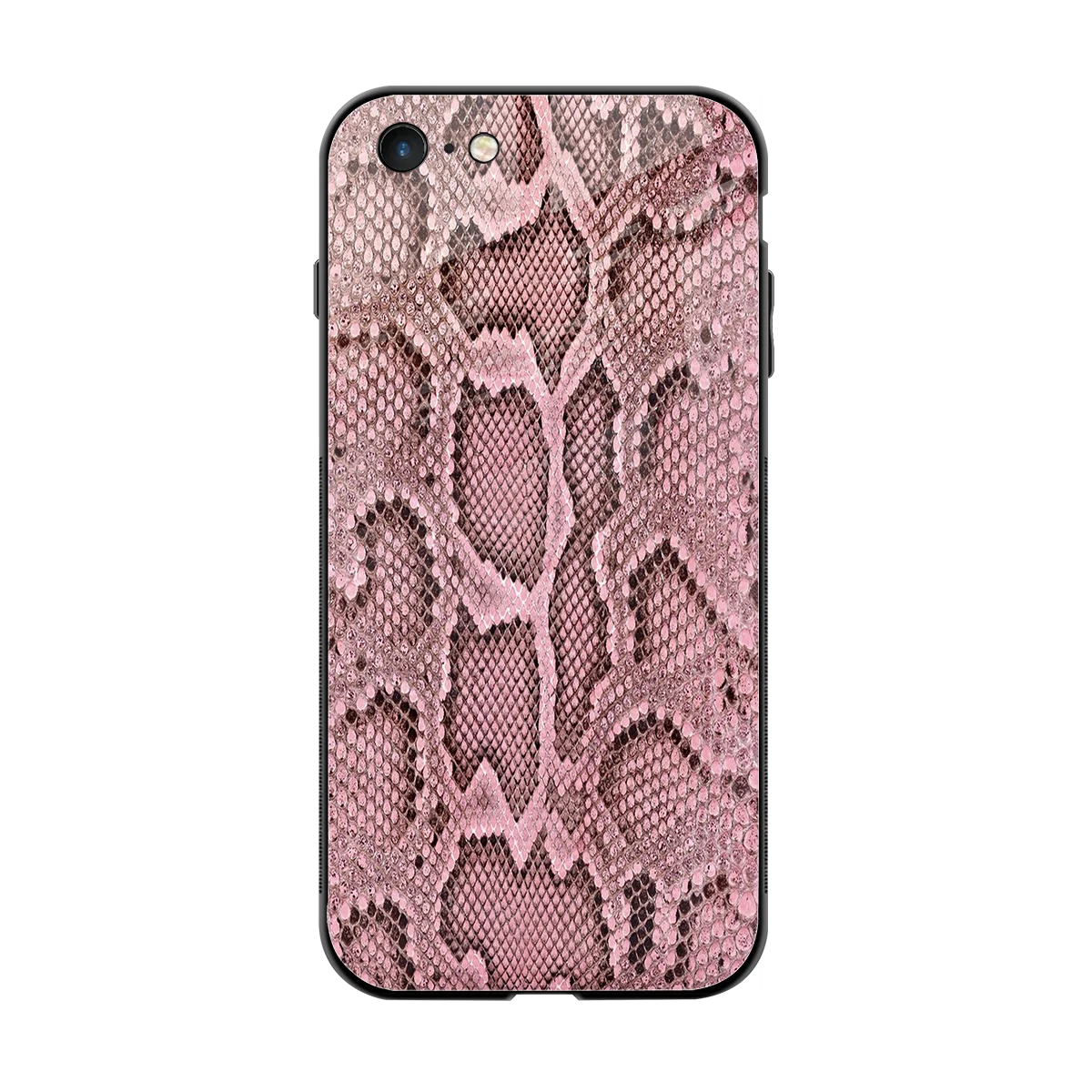 Blush Snake back phone cover | glass case for iphone 6
