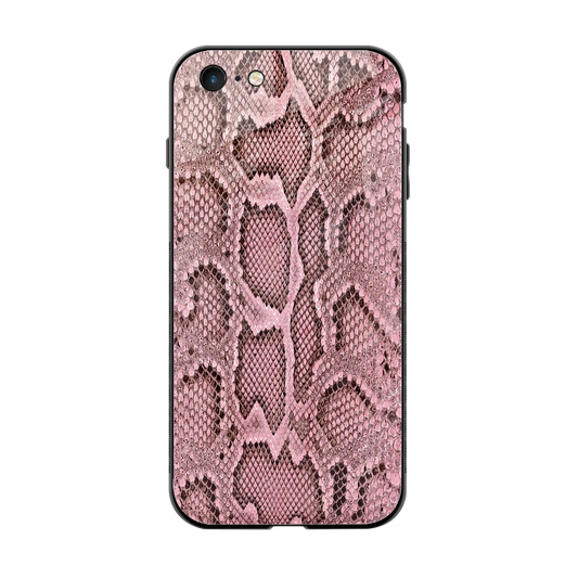 Blush Snake back phone cover | glass case for iphone 6