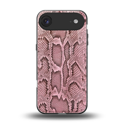 Blush Snake back phone cover | glass case for iphone air