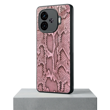 Blush Snake iqoo neo 10r 5g mobile cover | shockproof glass phone case