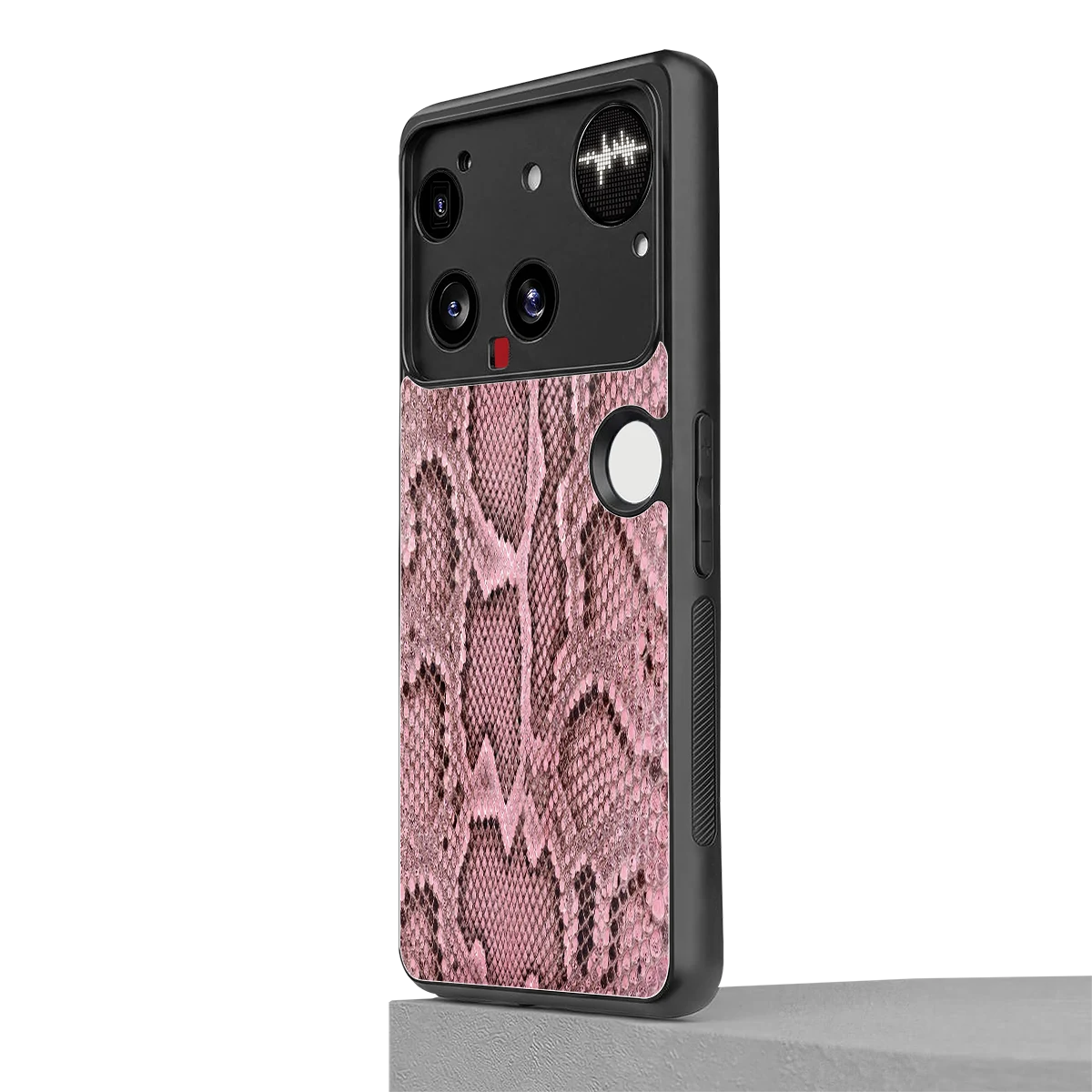 Blush Snake nothing phone 3 mobile cover | shockproof glass phone case