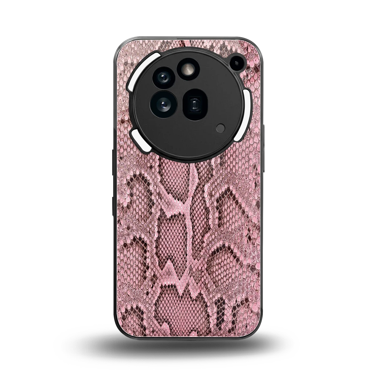 Blush Snake back phone cover | glass case for nothing phone 3a pro